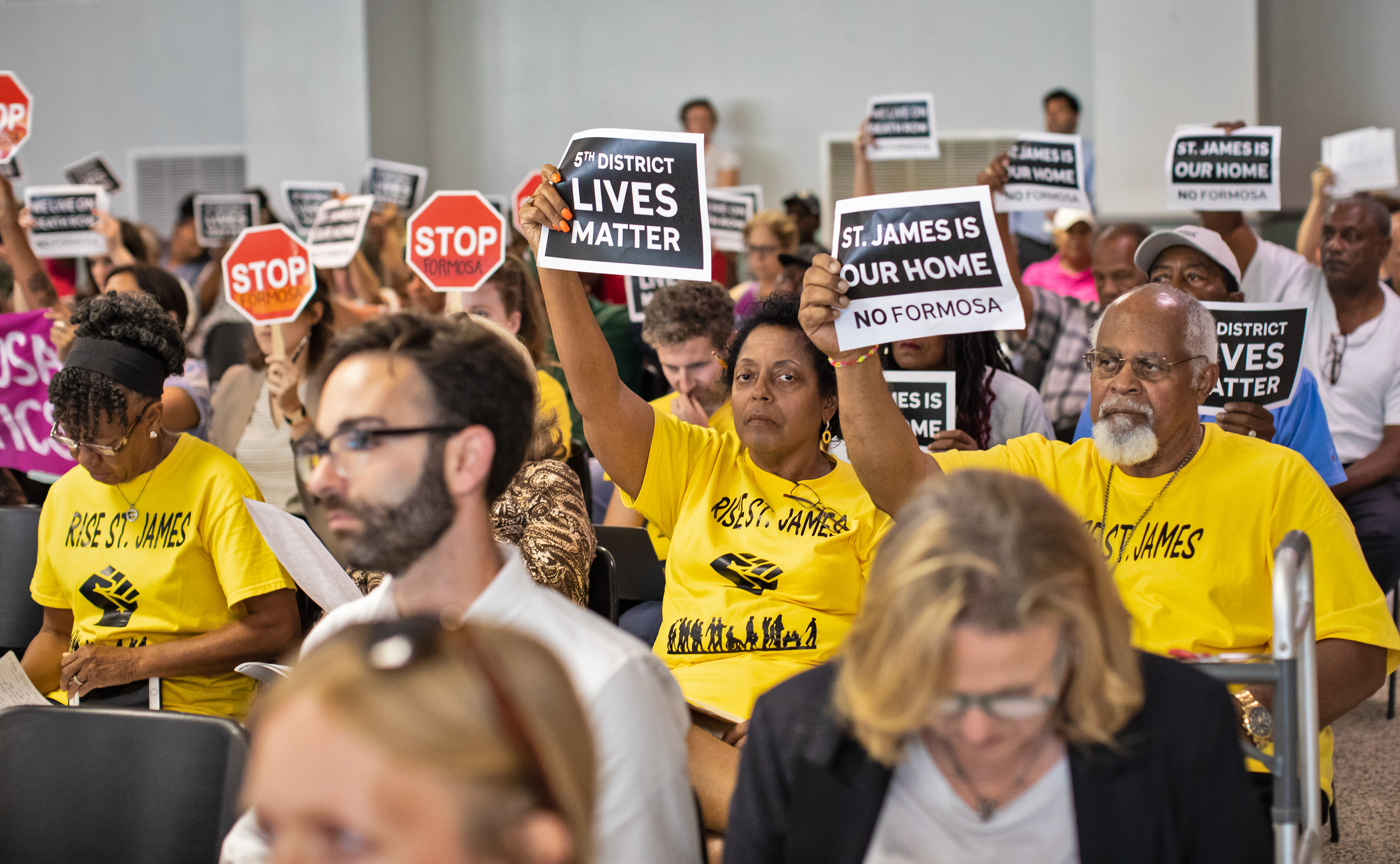 Activists and Residents of Louisiana's 'Cancer Alley' Protest a Proposed Formosa Chemical Plant - Photographer Julie Dermansky