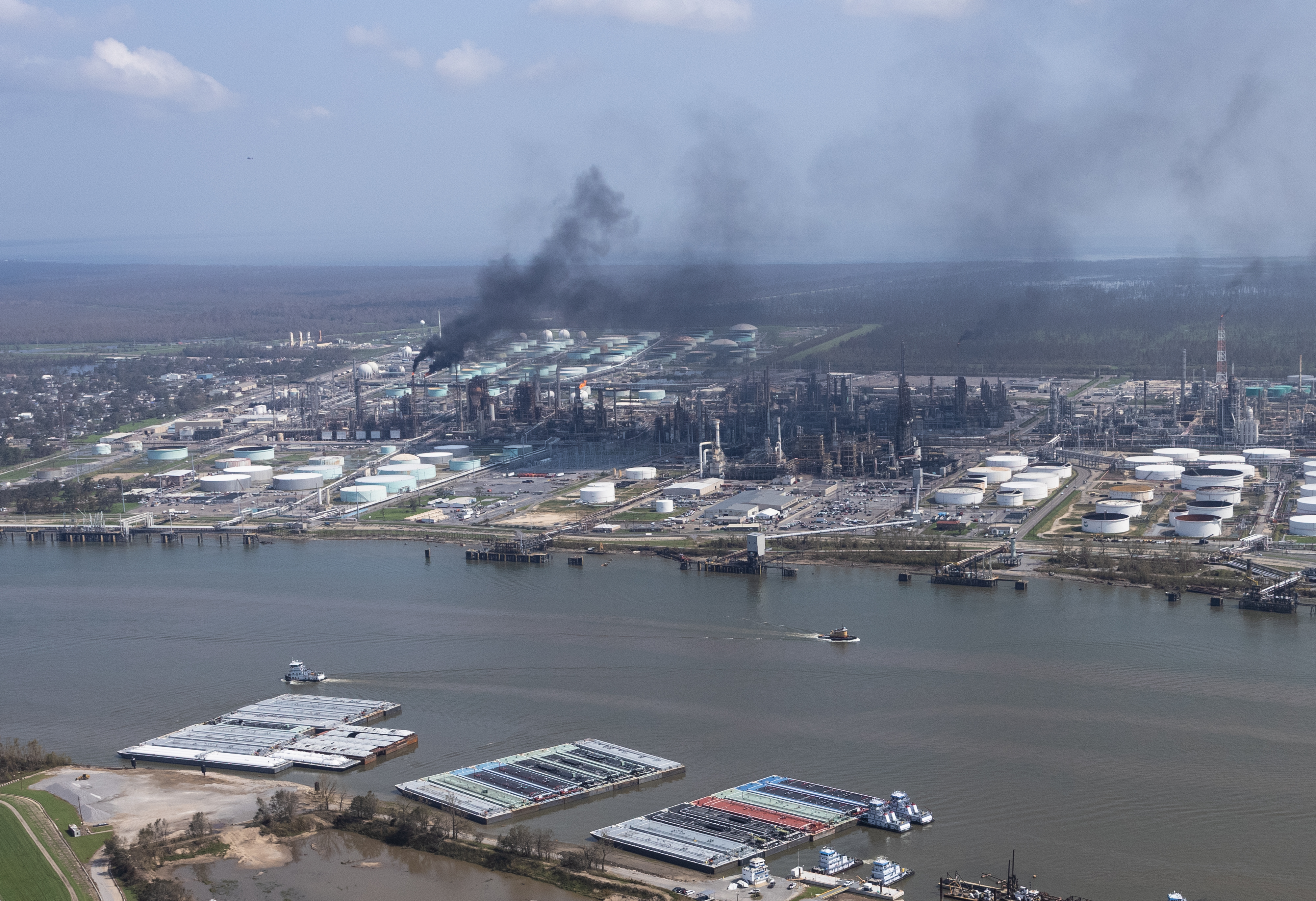 Shell's Norco Refinery, Hurricane Ida Aftermath, 'Cancer Alley' - Photographer Julie Dermansky 2