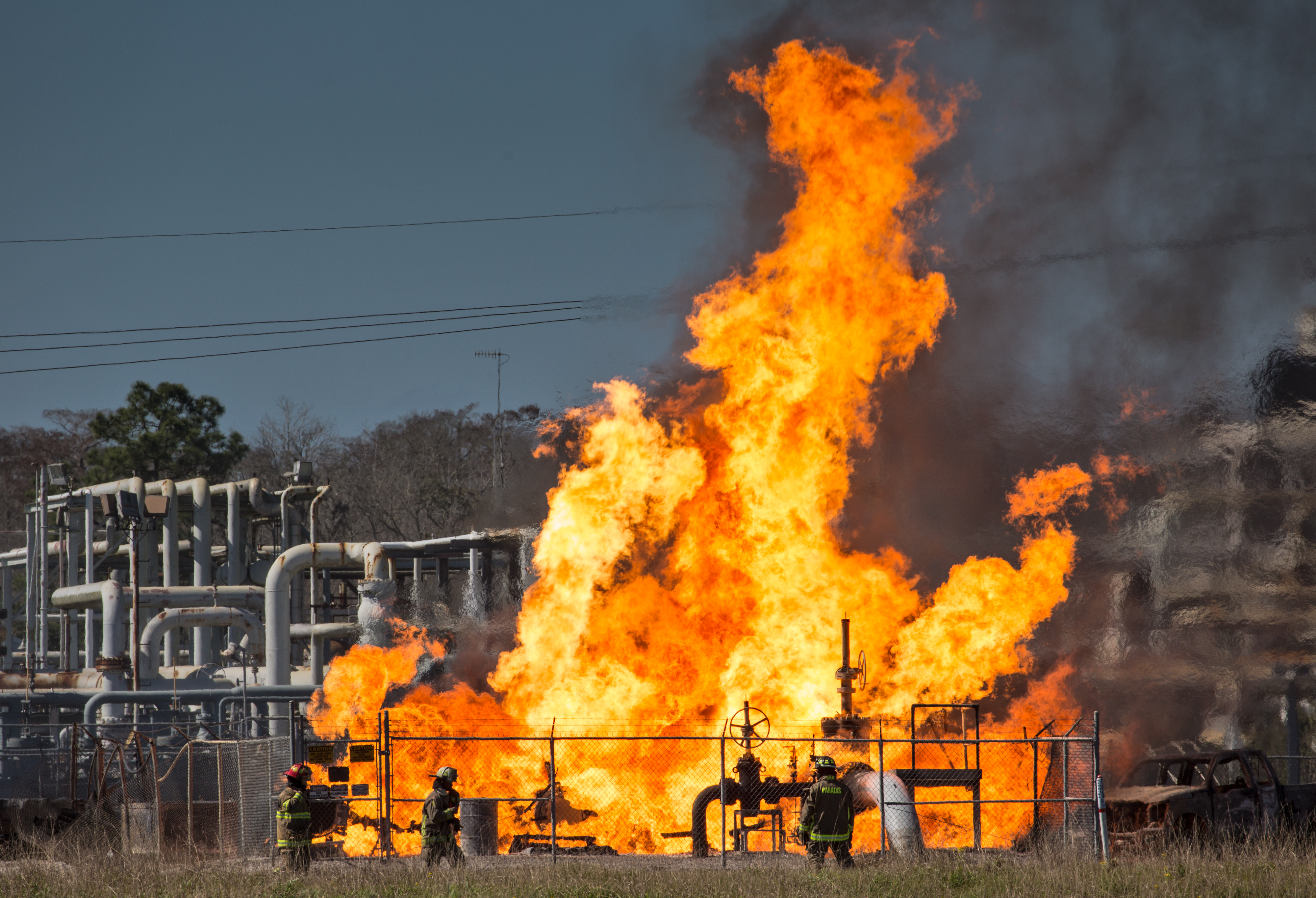 Phillips 66 Pipeline Explosion in Paradis, Louisiana - Photography Julie Dermansky