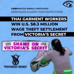 Resistance: Garment Workers Victoria's Secrets