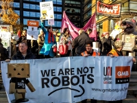 Amazon protest