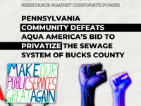 Resistance: Sewage Privatization