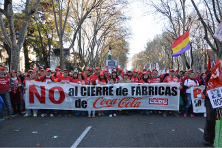 Protesting Coca-Cola