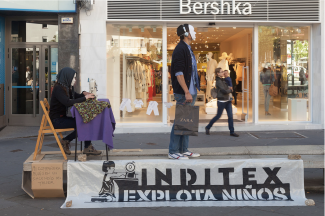 Protesting Inditex