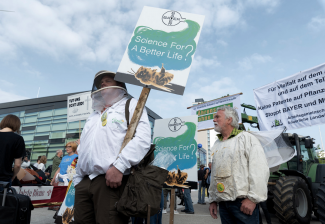 Bayer - Monsanto merger protest 3