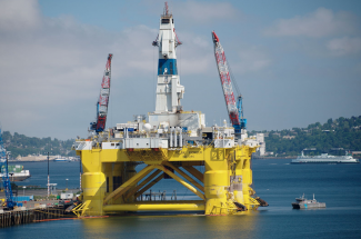 Shell Polar Pioneer rig