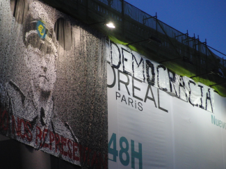 Transformación de la publi de L'Oreal por Democracia Real