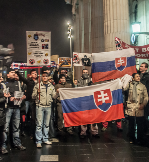 Protests have taken place in Slovakia (and in Dublin) over a scandal sparked by an online document.