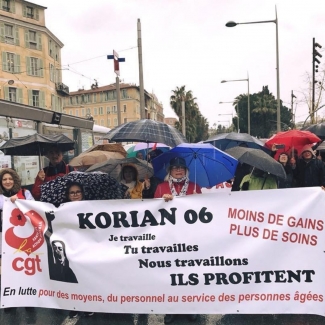 Korian Les Jonquières PHOTO CGT Korian