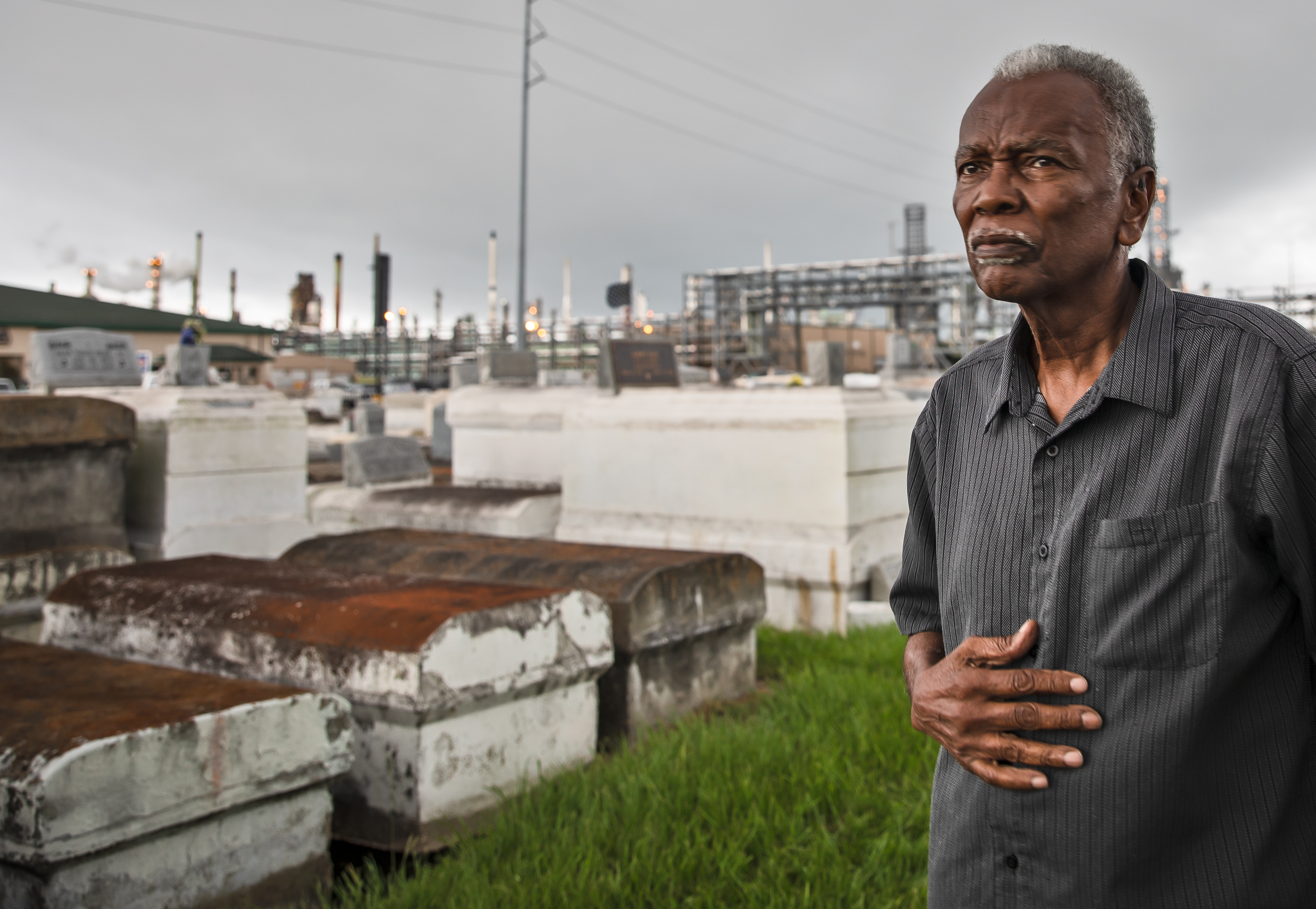 Marathon Refinery in Reserve, Louisiana, in 'Cancer Alley' - Photographer Julie Dermansky