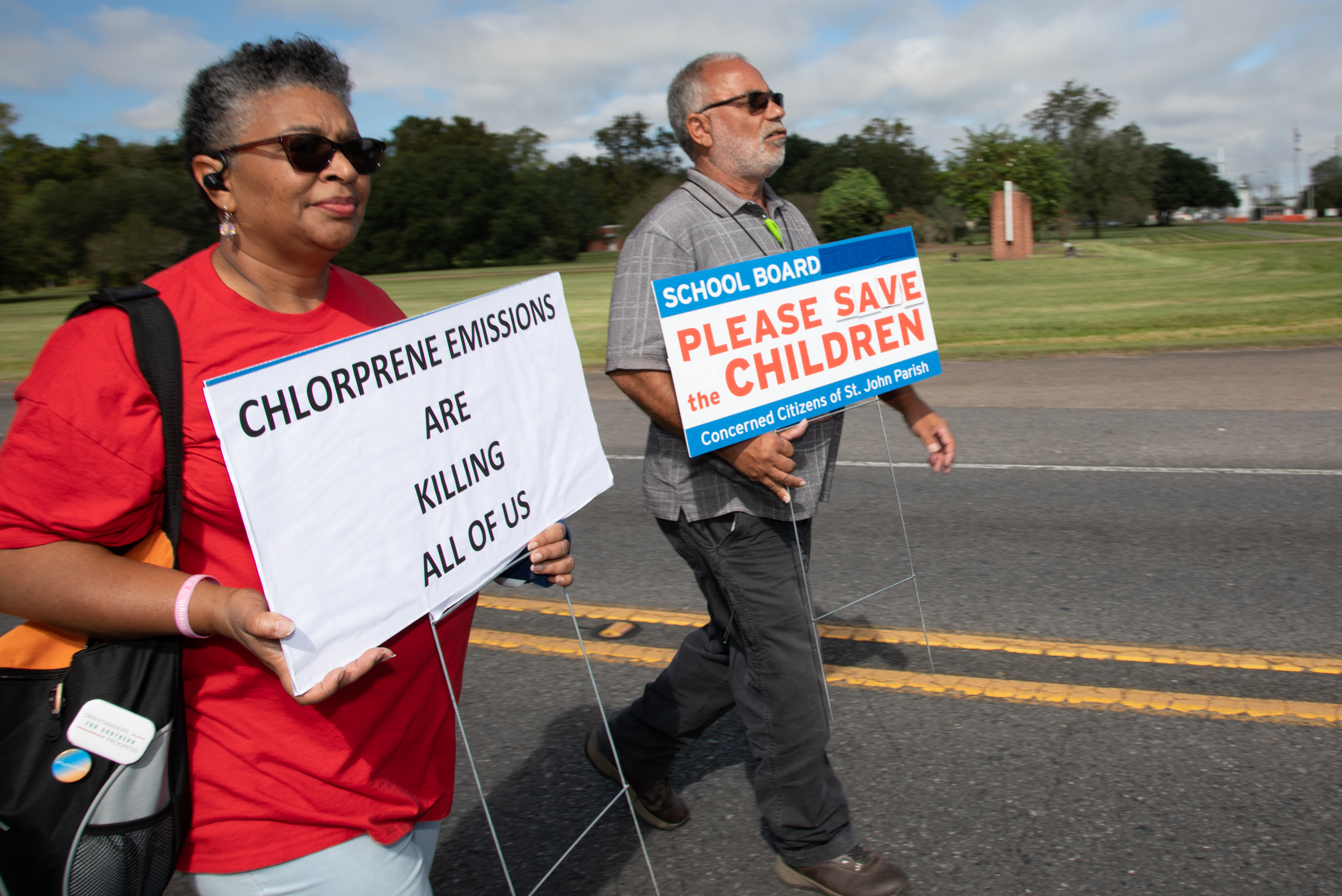 Protesting Denka in 'Cancer Alley' - Photographer Julie Dermansky