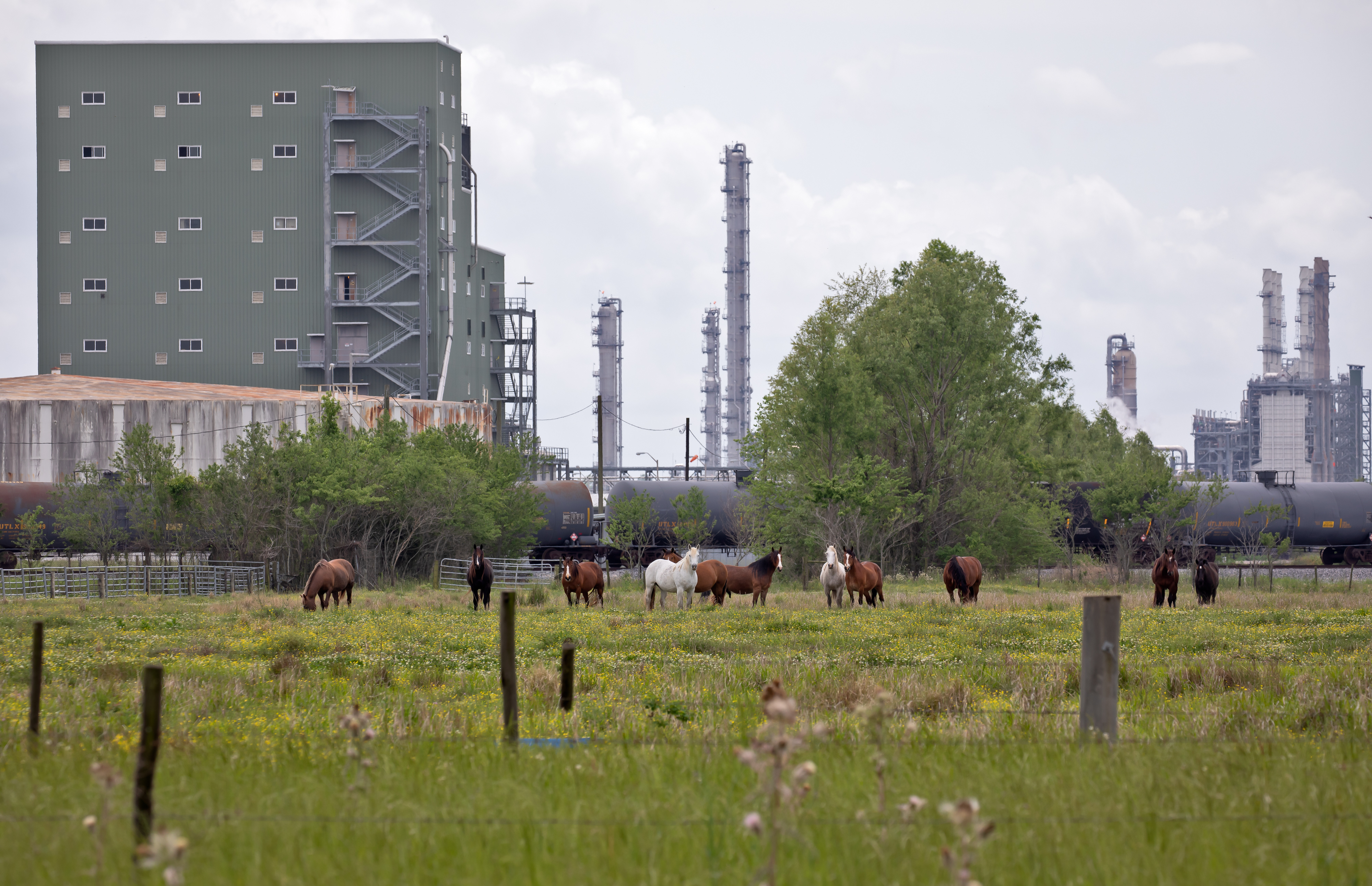 Shintech Chemical Plant in Plaquemine, Louisiana, in 'Cancer Alley' - Photographer Julie Dermansky 2