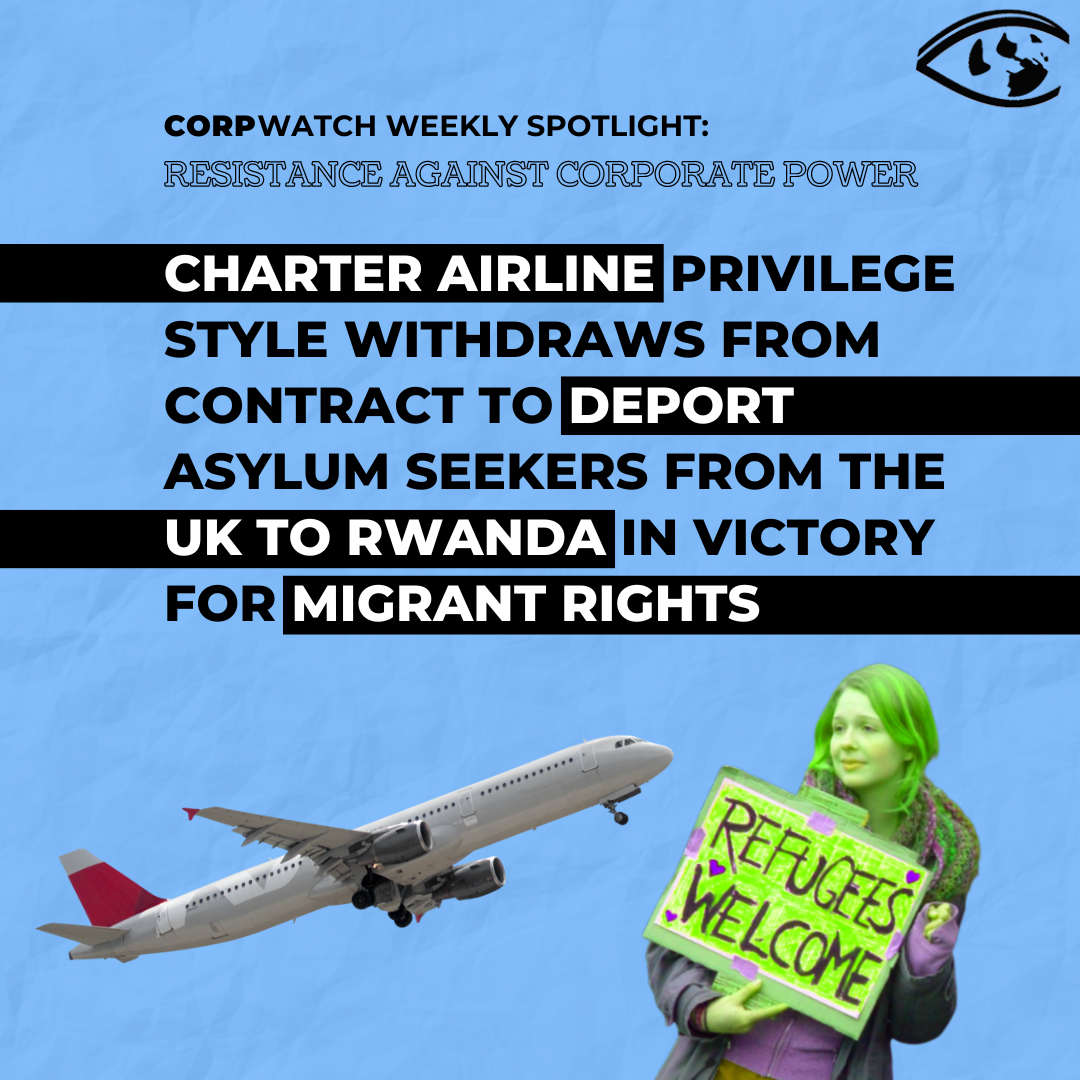 Resistance: Airline Rwanda Deportation