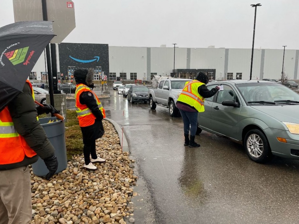 Sky High Injury Rates and UnionBusting at Amazon Warehouses in Alberta