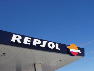 Repsol sign
