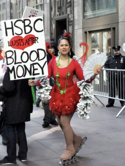 HSBC Protest 1