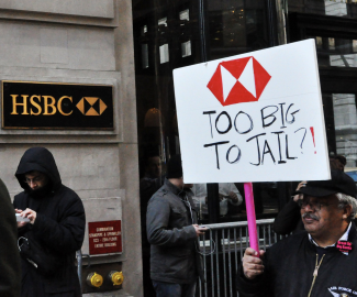 HSBC Protest 2