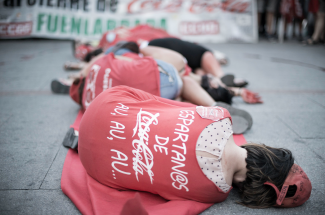 Protesting Coca-Cola