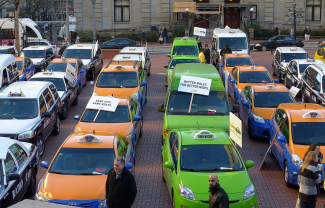 Uber Protest Portland