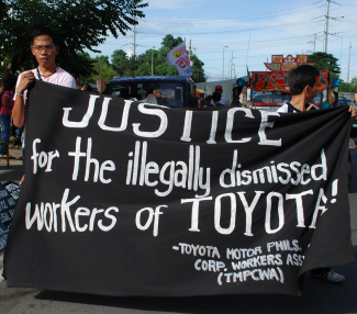 Protesting Toyota