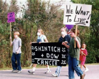 Shintech protest in Convent, LA