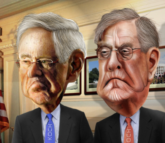 Koch Brothers PHOTO DonkeyHotey