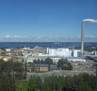 Huntsman Corp. titanium dioxide plant in Pori, Finland. PHOTO Kallerna