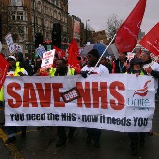 Protest march, Holloway PHOTO Jim Osley