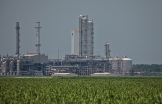Koch Industries Methanol Chemical Plant in St James, Louisiana, in 'Cancer Alley' - Photographer Julie Dermansky