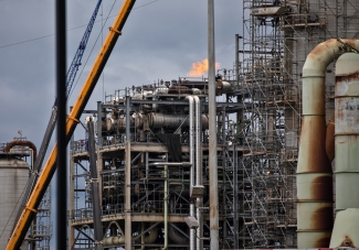 Marathon Refinery in Reserve, Louisiana, in 'Cancer Alley' - Photographer Julie Dermansky 2