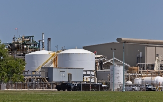 Olin Corp in St Gabreil, Louisiana, in 'Cancer Alley' - Photographer Julie Dermansky