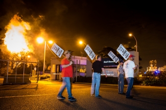 Protesters Outside Shell's Norco Refinery in 'Cancer Alley' - Photographer Julie Dermansky
