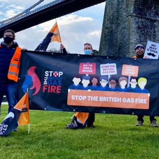 43rd day of British Gas strike action to coincide with mass sackings PHOTO GMB Union