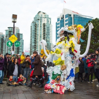 No Enbridge Oil Pipeline protest rally Vancouver 2 PHOTO Mark Klotz