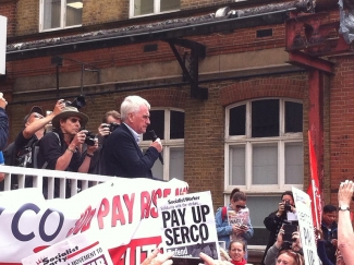 On Saturday 15 July 2017, Barts strikers organised a demonstration and rally.